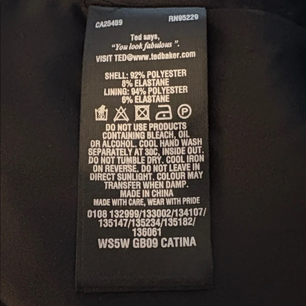 Ted Baker Catina Floral Midi Dress - Picture 7 of 7